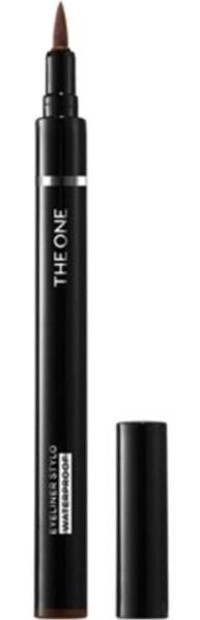 Oriflame The One 37751 Suya Dayanıklı Mat Koyu Kahverengi Kalıcı Kalın Uçlu Keçe Kalem Eyeliner