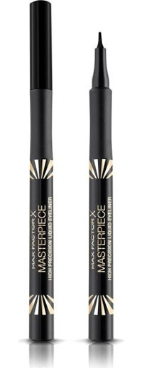 Max Factor High Precision Suya Dayanıklı Mat Siyah Kalıcı İnce Uçlu Keçe Kalem Eyeliner
