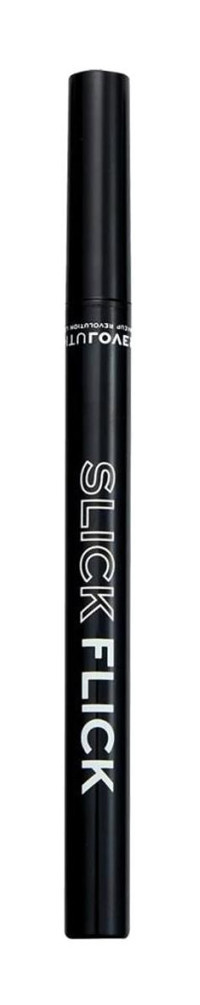 Revolution Slıck Flıck Eye Suya Dayanıklı Mat Siyah Kalıcı İnce Uçlu Keçe Kalem Eyeliner