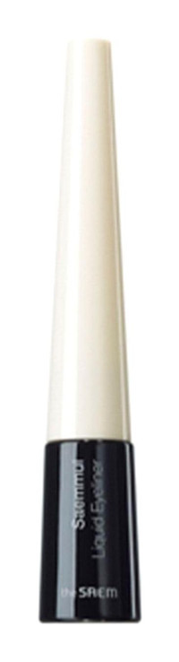The Saem Saemmul Liquid Suya Dayanıklı Mat Siyah Kalıcı İnce Uçlu Fırça Likit Eyeliner