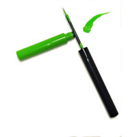 Monicatime İnce Uçlu Suya Dayanıklı Mat Neon Yeşil Kalıcı İnce Uçlu Fırça Kalem Eyeliner
