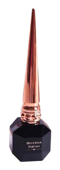 Pretty Beauty Ultra Black Suya Dayanıklı Mat Siyah Kalıcı İnce Uçlu Fırça Likit Eyeliner