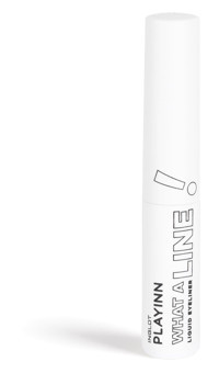 Inglot Playınn What A Lıne Suya Dayanıklı Mat Beyaz Kalıcı İnce Uçlu Fırça Likit Eyeliner