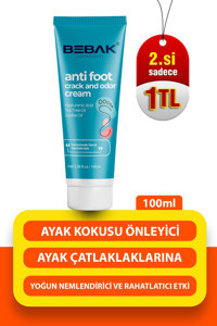 Bebak Koku Önleyici Ayak Kremi 100 ml