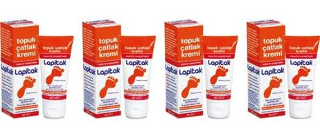 Lapitak Çatlak Ayak Kremi 4x60 ml