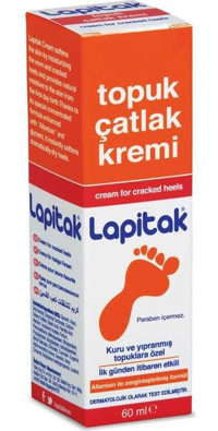 Lapitak Kuru Ve Yıpranmış Topuklara Özel Bakım Ayak Kremi 60 ml