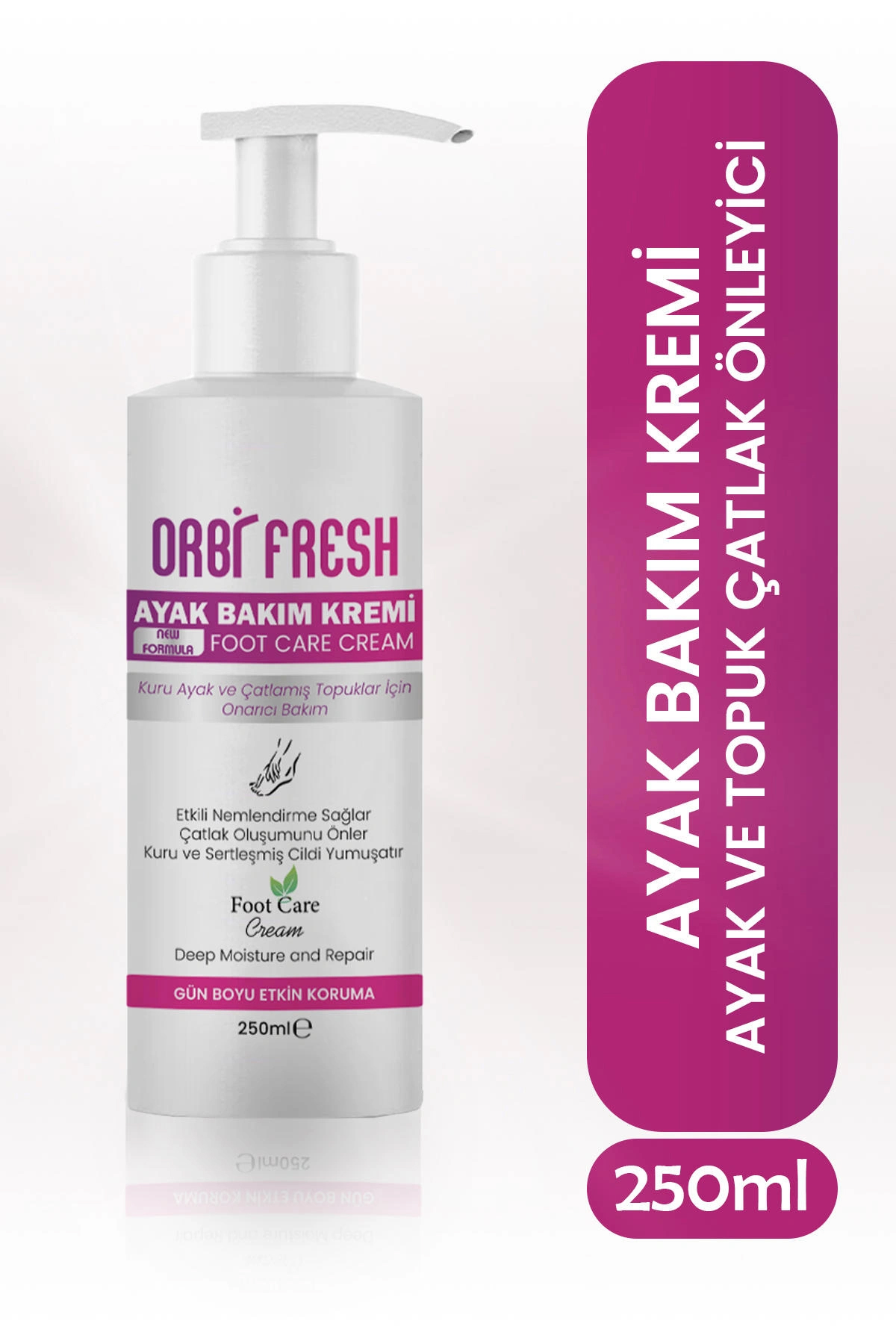 Orbi Fresh Foot Care Çatlak Ayak Kremi 250 ml
