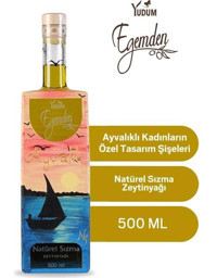 Yudum Egemden Ayvalık Cam Sızma Zeytinyağı 500 ml