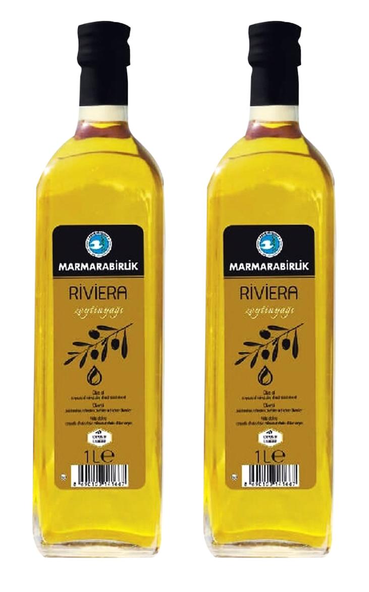 Marmarabirlik Polifenolsüz Cam Riviera Zeytinyağı 2x1 lt