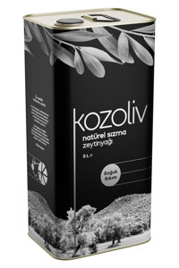Kozoliv Soğuk Sıkım Teneke Sızma Zeytinyağı 5 lt