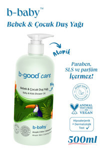 B-Good Care Atopik Ciltler Organik Hipoalerjenik Bebek Masaj Yağı 500 ml