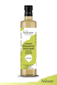 Asitane Doğal Fermantasyon Limon-Maydanoz-Sarımsak Sirkesi 500 ml