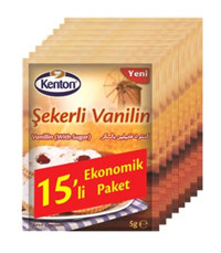 Kenton Şekerli Vanilin 15x5 gr