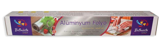 BellavistaPlast 50 m Alüminyum Folyo