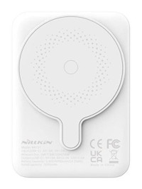 Nillkin NKT21 5000 mAh Hızlı Şarj Mıknatıslı Dijital Göstergeli USB C Çoklu Bağlantı Kablosuz Powerbank Beyaz