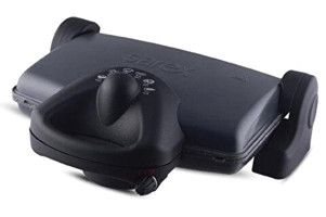 Sarex Toasty SR-3401 6 Dilim Granit Çıkartılabilir Plaka Tek Yönlü Siyah Izgaralı Tost Makinesi