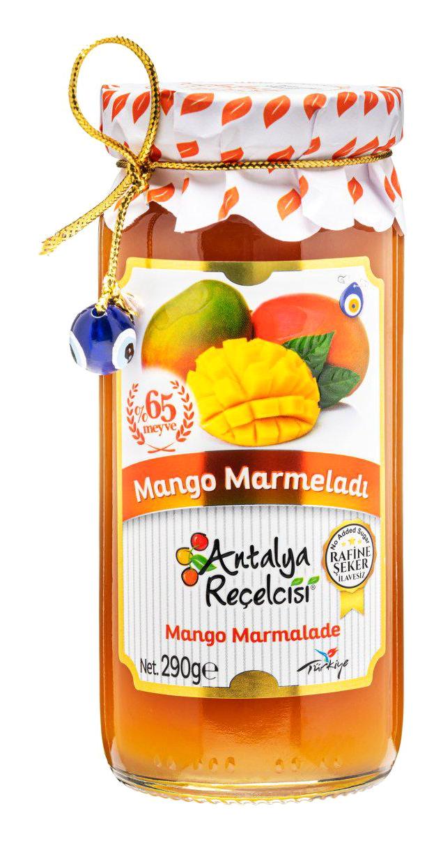 Antalya Reçelcisi Şeker İlavesiz Mango Marmelatı 290 gr