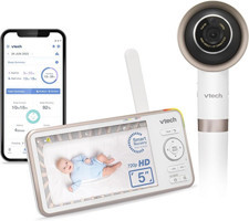 VTech V-Care Gece Görüşlü 5 İnç Ekranlı Full HD Bebek Kamerası