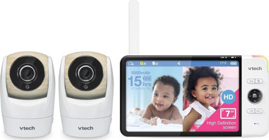 VTech VM919-2HD Hareket Sensörlü Dijital 7 İnç Ekranlı Kablosuz HD Bebek Kamerası
