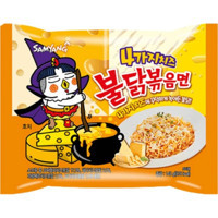 Samyang Buldak Quattro Cheese Hot Chicken Flavor Ramen Noodle 145 gr