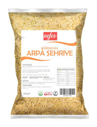 Nefes Glutensiz Arpa Şehriye 400 gr