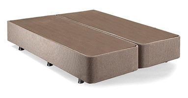 Niron Yatak Klasik 160x200 cm Ayrılabilen Başlıksız Çift Kişilik Sandıklı Baza Bej