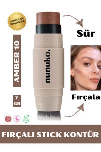 Nunuko Milky Jelly Amber 10 Çift Taraflı Krem Stick Kontür