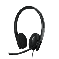 Sennheiser Epos Adapt 160 USB Mikrofonlu Kablolu Kulak Üstü Kulaklık Siyah