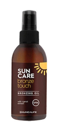Hunca Life Sun Care Bronze Touch Havuç Yağı Tüm Vücut İçin Bronzlaştırıcı Sprey 150 ml