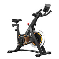 Yesoul A1 Smart 120 kg Kapasiteli Manuel Koltuklu Manyetik Dikey Spinning Kondüsyon Bisikleti Siyah