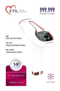 Torima BHRL-04 999999 Atımlı Yüz Koltuk Altı Tüm Vücut için IPL Lazer Epilasyon Aleti