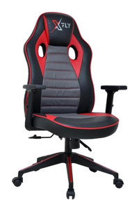Xfly 1511S0488 Deri Oyuncu Koltuğu Kırmızı-Siyah