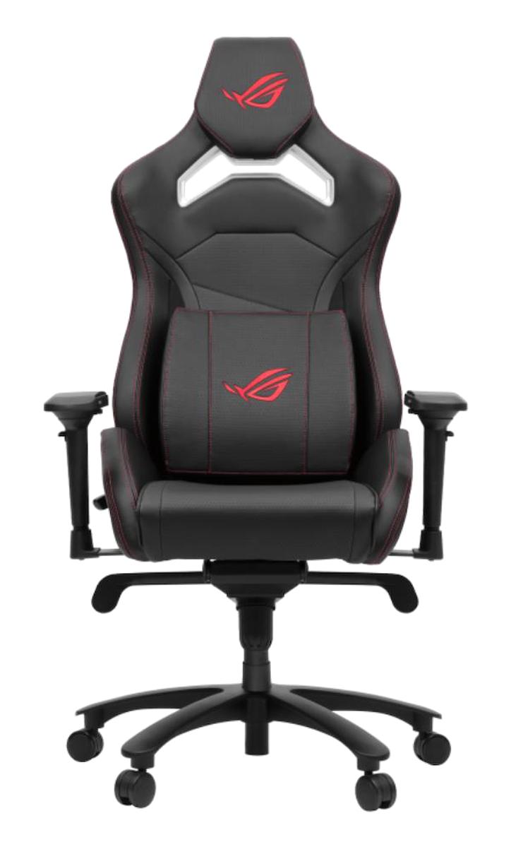 Asus ROG CHARIOT X Ortopedik Suni Deri Oyuncu Koltuğu Siyah