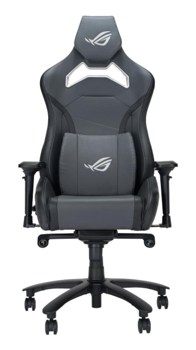 Asus ROG CHARIOT Ortopedik Suni Deri Oyuncu Koltuğu Gri