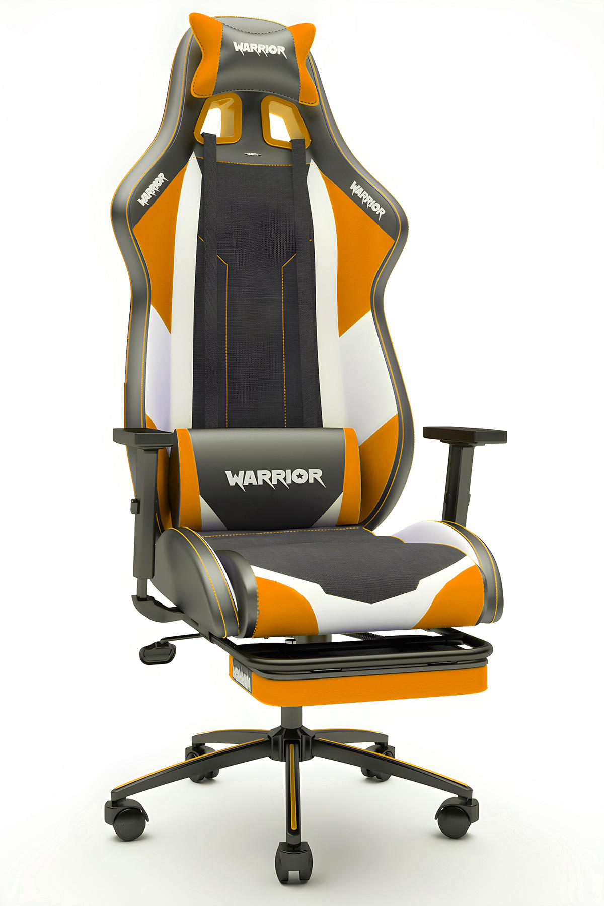 Warrior Scorpion 1575C0516 Ortopedik Ayak Uzatmalı Kumaş Oyuncu Koltuğu Çok Renkli