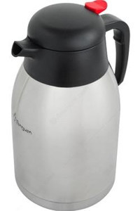 Penguen 1200A Çelik 1.2 lt Çaydanlık Termos Gri