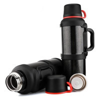 Okadi Paslanmaz Çelik 4 lt Outdoor Matara Termos Siyah