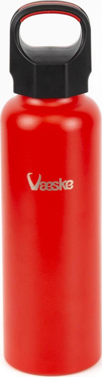 Vaeske Paslanmaz Çelik 660 ml Outdoor Matara Termos Kırmızı