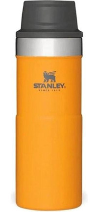 Stanley Classic Paslanmaz Çelik 350 ml Outdoor Matara Termos Safran