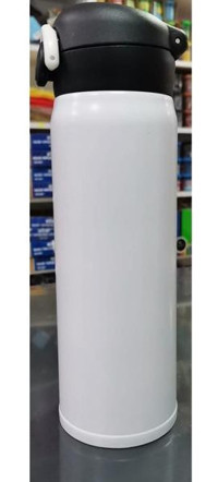 Timon Piano Çelik 500 ml Outdoor Matara Termos Beyaz