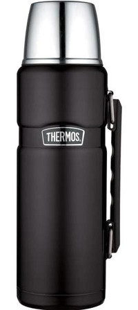 Thermos SK2010 Stainless King - BLACK-081722 Paslanmaz Çelik 1.2 lt Outdoor Matara Termos Siyah