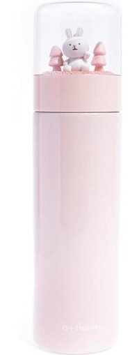 Vuki Paslanmaz Çelik 380 ml Matara Termos Pembe