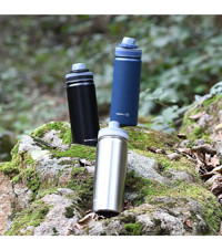 Korkmaz Essential Paslanmaz Çelik 350 ml Outdoor Matara Termos Çok Renkli