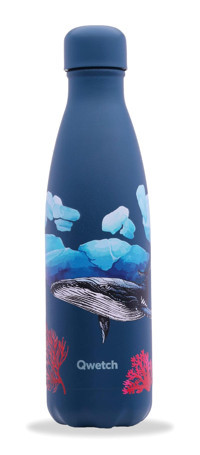 Qwetch ‎QD3466 Paslanmaz Çelik 500 ml Outdoor Matara Termos Lacivert