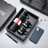 Megame Paslanmaz Çelik 500 ml Outdoor Matara Termos Siyah