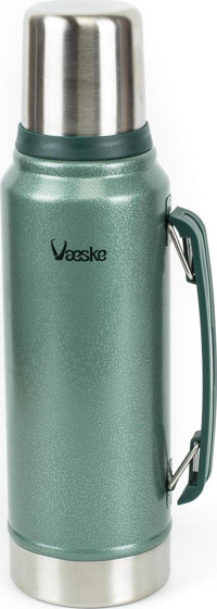 Vaeske Paslanmaz Çelik 1.3 lt Outdoor Matara Termos Yeşil