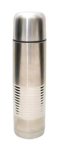Square Çelik 350 ml Outdoor Matara Termos Gri