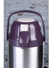 Cooker CKR 2008 Paslanmaz Çelik 5 lt Çaydanlık Termos Mor