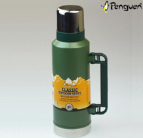 Penguen 1130Y Çelik 3 lt Outdoor Matara Termos Yeşil