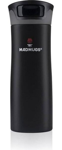 Madmugs Travel Paslanmaz Çelik 0.47 lt Outdoor Matara Termos Siyah
